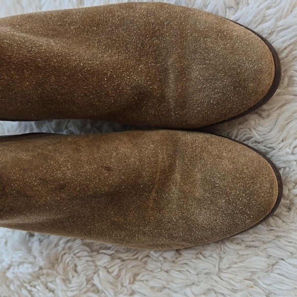 Madewell Cait Distressed Suede/ Leather Ankle Bootie US 7 - Picture 3 of 13